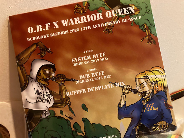 Warrior Queen - System Ruff | Dubquake Records (OBFREC1227) - 2