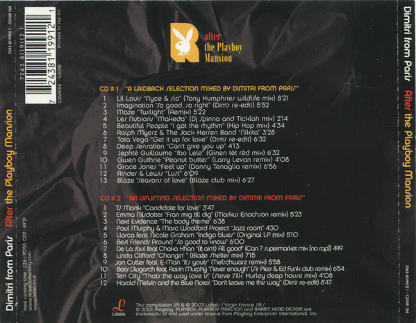 Dimitri From Paris - After The Playboy Mansion | Labels (7243 8119112 1) - 2 Dimitri From Paris - After The Playboy Mansion | Labels (7243 8119112 1) - 2