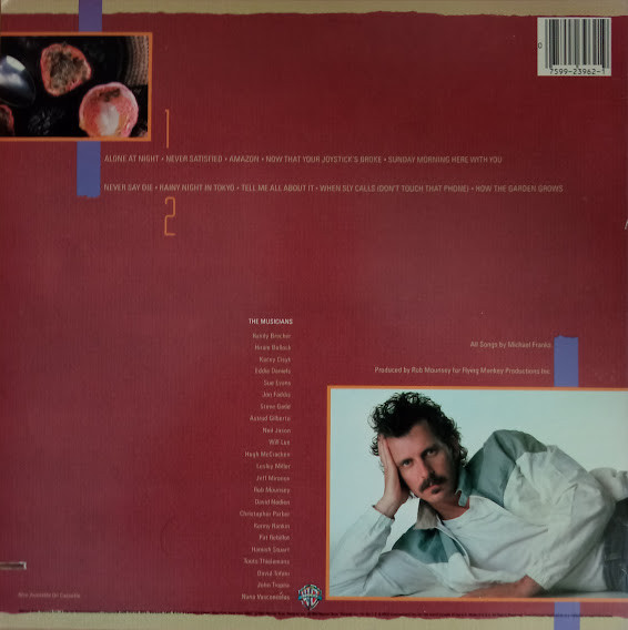 Michael Franks - Passionfruit | Warner Bros. Records (759 92-3962-1) - 2