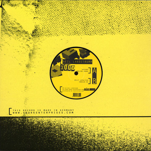 Neil Landstrumm - 1000 | Snork Enterprises (SNORK1000) - 4 Neil Landstrumm - 1000 | Snork Enterprises (SNORK1000) - 4
