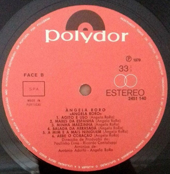 Angela Ro Ro - Angela Ro Ro | Polydor (2451 140) - 4