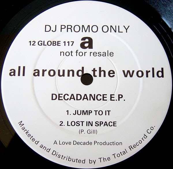 Decadance - Decadance E.P. | All Around The World (12 GLOBE 117)