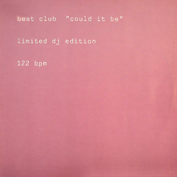 Beat Club - Could It Be | EastWest (4509-91194-0)