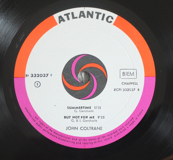 John Coltrane - My Favorite Things | Atlantic (332037) - 4 John Coltrane - My Favorite Things | Atlantic (332037) - 4