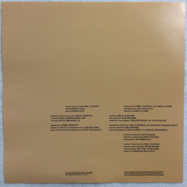 Eric Clapton - Me And Mr Johnson | Reprise Records (48423-1) - 3 Eric Clapton - Me And Mr Johnson | Reprise Records (48423-1) - 3