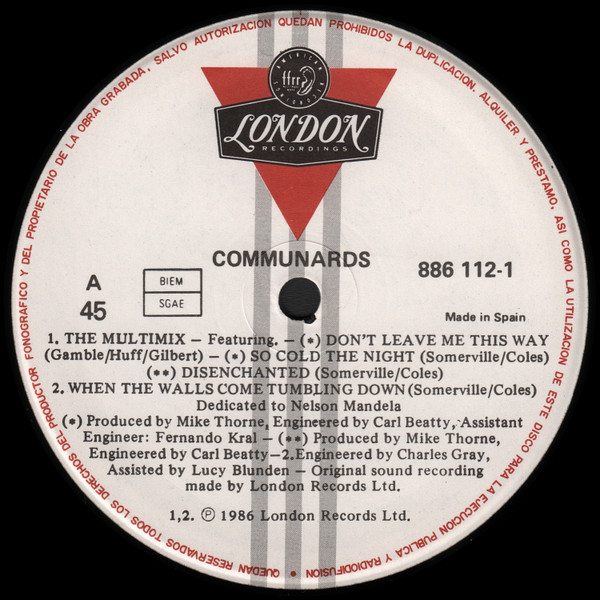 The Multimix / So Cold The Night