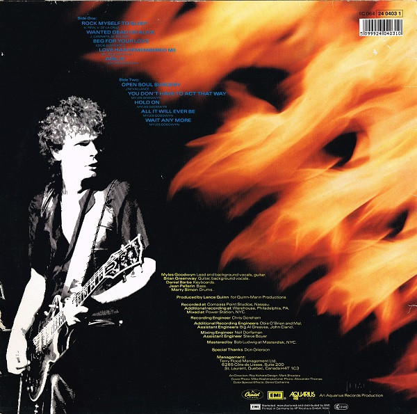 April Wine - Walking Through Fire | Capitol Records (1C 064 - 24 0403 1) - 2