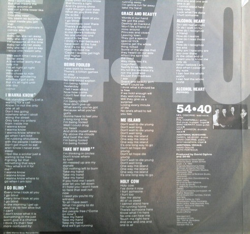 54-40 - 54-40 | Reprise Records (925 440-1) - 3