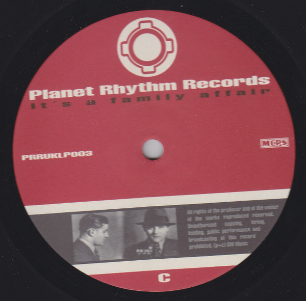 Various - It's A Family Affair | Planet Rhythm Records (PRRUKLP003) - 4 Various - It's A Family Affair | Planet Rhythm Records (PRRUKLP003) - 4