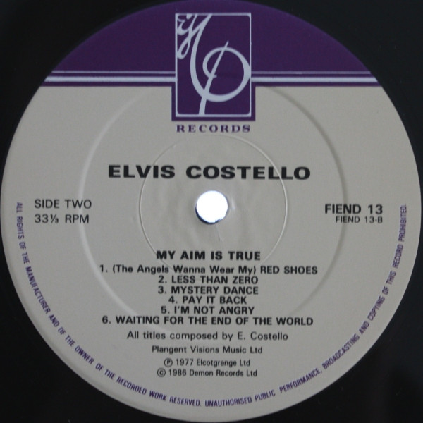 Elvis Costello - My Aim Is True | Imp Records (FIEND 13) - 4