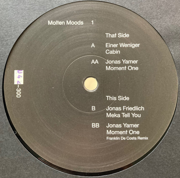 Various - Molten Moods 1 | Molten Moods (Molten 1) - 2