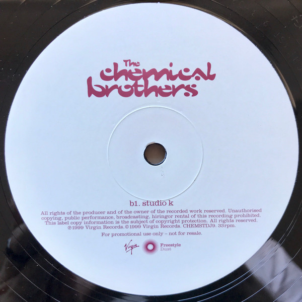 The Chemical Brothers - Let Forever Be | Freestyle Dust (CHEMSTDJ9) - 4 The Chemical Brothers - Let Forever Be | Freestyle Dust (CHEMSTDJ9) - 4
