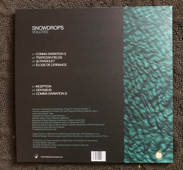 Snowdrops - Volutes | Injazero (INJA013) - 3