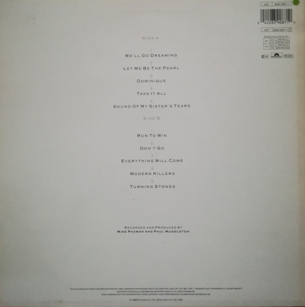 Judie Tzuke - Turning Stones | Polydor (839 087-1)