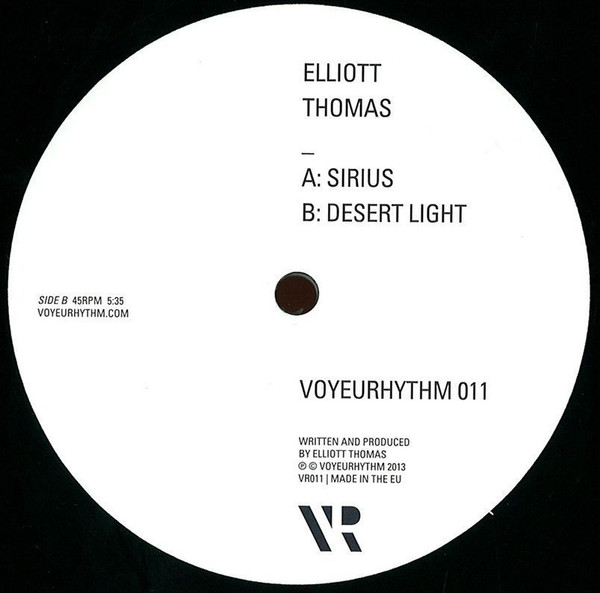 Elliott Thomas - Sirius | Voyeurhythm (VR011)