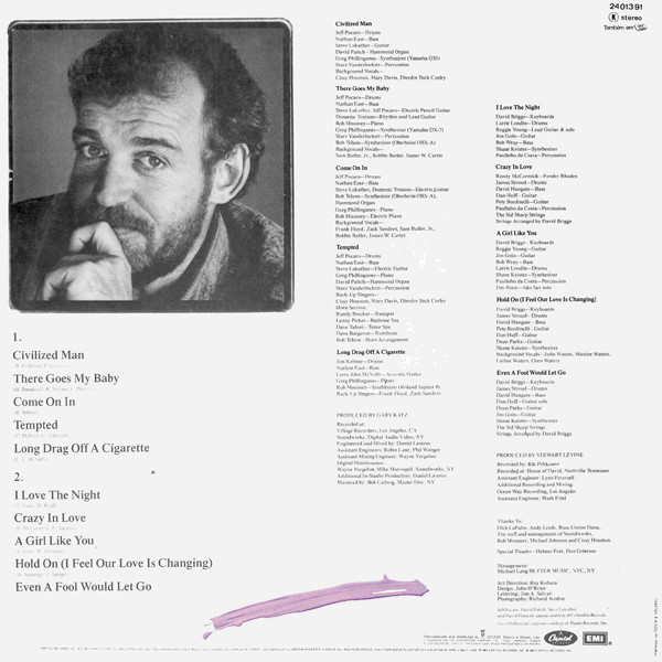 Joe Cocker - Civilized Man | Capitol Records (2401391) - 2