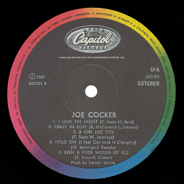 Joe Cocker - Civilized Man | Capitol Records (2401391) - 4