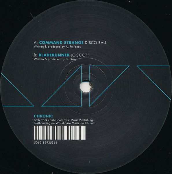 Command Strange / Bladerunner - Warehouse Music Sampler | Chronic (BBH025) - main