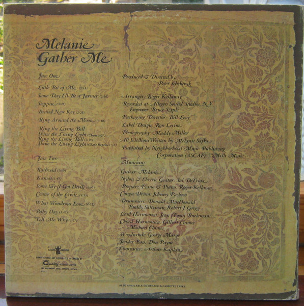 Melanie - Gather Me | Buddah Records (BDS 95003) - 2 Melanie - Gather Me | Buddah Records (BDS 95003) - 2