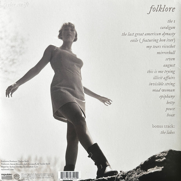 Taylor Swift - Folklore | Republic Records (B0032758-01) - 4