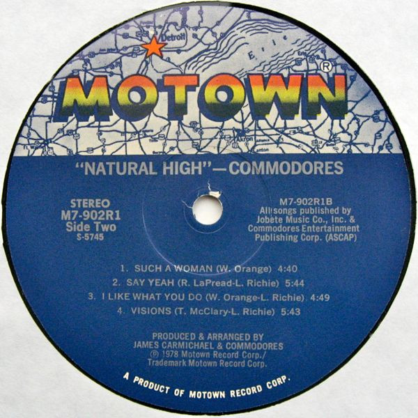 Commodores - Natural High | Motown (M7-902R1) - 4