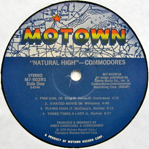 Commodores - Natural High | Motown (M7-902R1) - 3