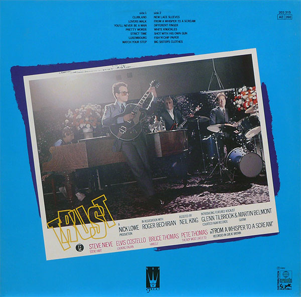 Elvis Costello & The Attractions - Trust | F-Beat (203 315) - 2 Elvis Costello & The Attractions - Trust | F-Beat (203 315) - 2