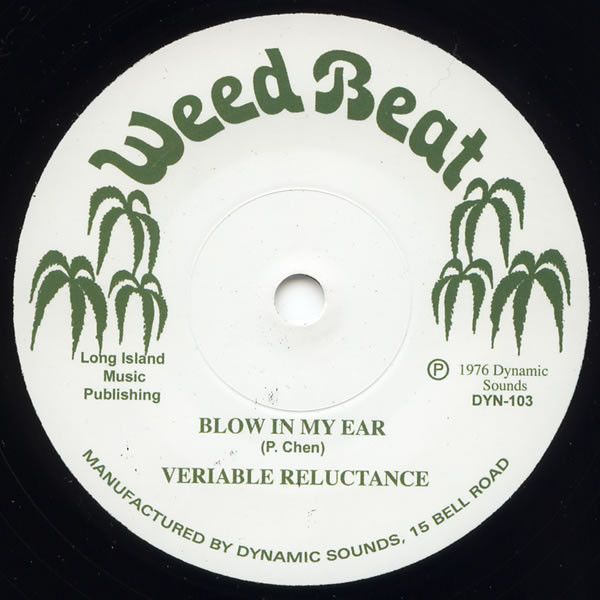 Amral's Trinidad Cavaliers / Veriable Reluctance - 90 Percent Of Me Is You / Blow In My Ear | Weed Beat (DYN-103) - 2
