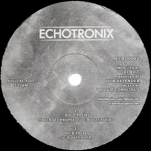 Afrikan Simba / Michael Prophet - So Important / Hold Them | Echotronix (ECHO0002)