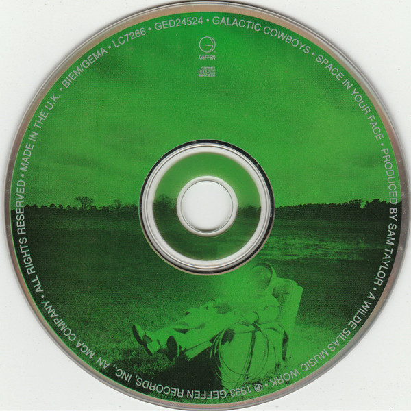 Galactic Cowboys - Space In Your Face CD | DGC (GED24524) - 3