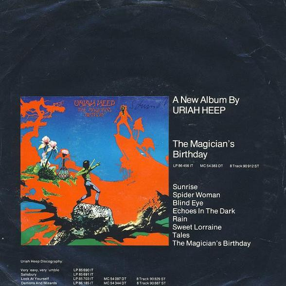 Uriah Heep - Spider Woman / Sunrise | Island Records (12 439 AT) - 2