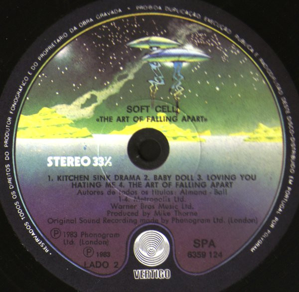 Soft Cell - The Art Of Falling Apart | Vertigo (6359 124) - 3 Soft Cell - The Art Of Falling Apart | Vertigo (6359 124) - 3