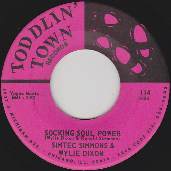 Simtec & Wylie - Socking Soul Power | Toddlin' Town Records (114) - main Simtec & Wylie - Socking Soul Power | Toddlin' Town Records (114) - main