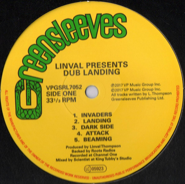 Linval Thompson - Dub Landing Vol.1 | Greensleeves Records (VPGSRL7052) - 3 Linval Thompson - Dub Landing Vol.1 | Greensleeves Records (VPGSRL7052) - 3
