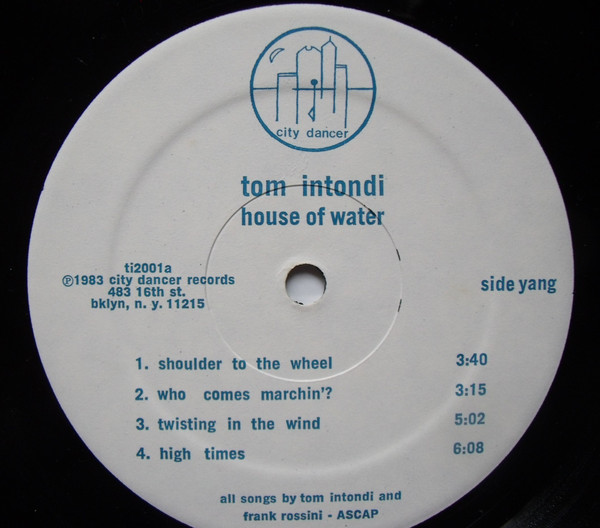 Tom Intondi - House Of Water | City Dancer (ti2001) - 3