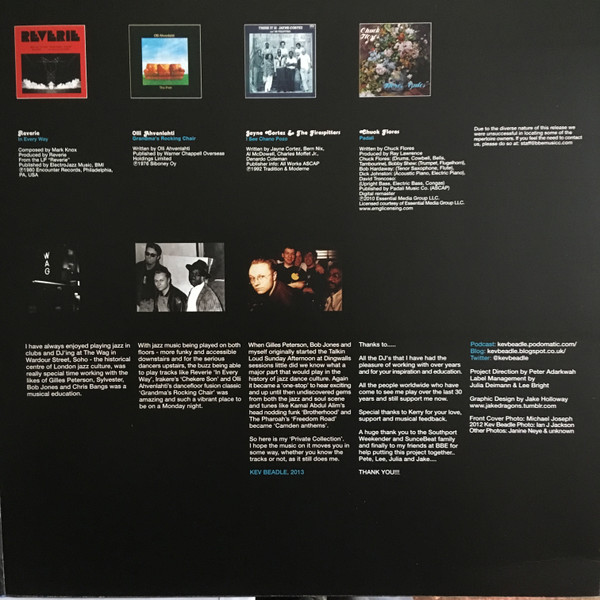 Kevin Beadle - Private Collection (Independent Jazz Sounds From The Seventies And Eighties) | BBE (BBE219CLP)