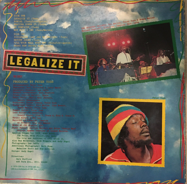 Peter Tosh - Legalize It | CBS (SBP 234873) - 4 Peter Tosh - Legalize It | CBS (SBP 234873) - 4