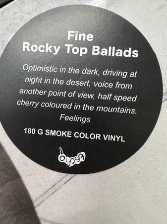 Fine - Rocky Top Ballads | Escho (ESC180) Fine - Rocky Top Ballads | Escho (ESC180)