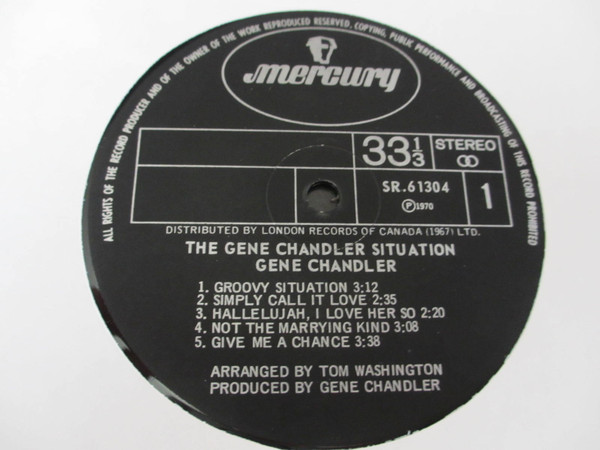 Gene Chandler - The Gene Chandler Situation | Mercury (SR.61304) - 2
