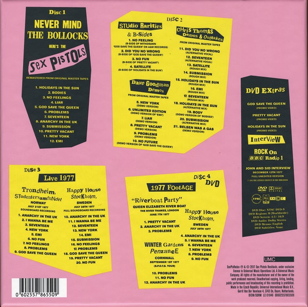 Sex Pistols - Never Mind The Bollocks Here's The Sex Pistols | UMC (SexPisRedux) - 2