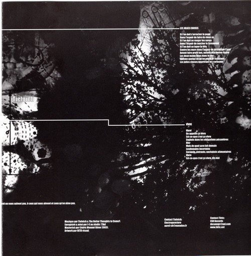 The Better Thoughts To Come / Tielnich - The Better Thoughts To Come? / Tielnich | ESB Records (none) - 4 The Better Thoughts To Come / Tielnich - The Better Thoughts To Come? / Tielnich | ESB Records (none) - 4
