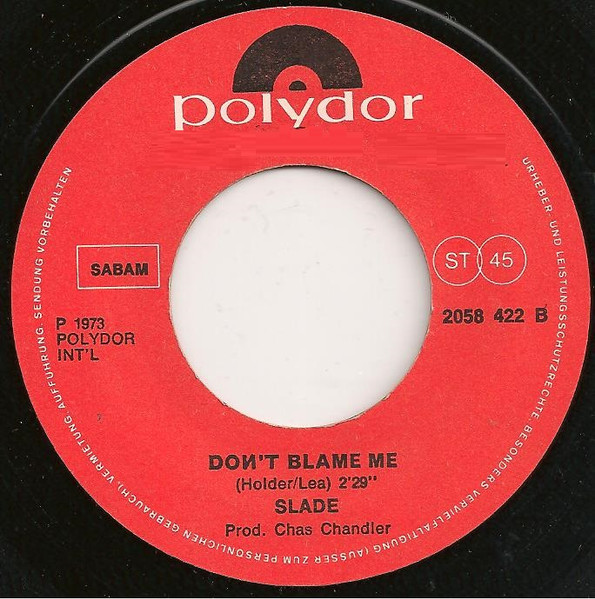 Slade - Merry Xmas Everybody | Polydor (2058 422) - 4
