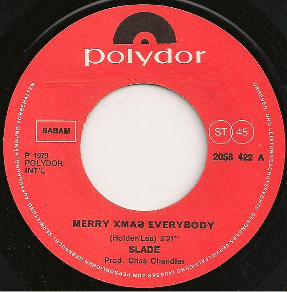 Slade - Merry Xmas Everybody | Polydor (2058 422) - 3