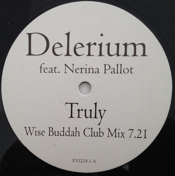 Delerium Featuring Nerina Pallot - Truly | Nettwerk (P33218-1) - main Delerium Featuring Nerina Pallot - Truly | Nettwerk (P33218-1) - main