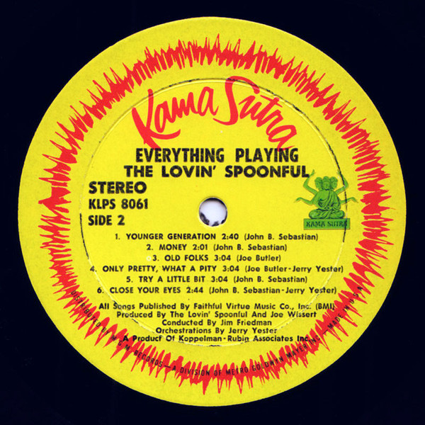 The Lovin' Spoonful - Everything Playing | Kama Sutra (KLPS 8061) - 4 The Lovin' Spoonful - Everything Playing | Kama Sutra (KLPS 8061) - 4