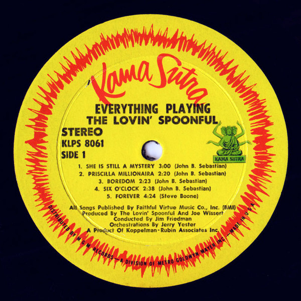 The Lovin' Spoonful - Everything Playing | Kama Sutra (KLPS 8061) - 3 The Lovin' Spoonful - Everything Playing | Kama Sutra (KLPS 8061) - 3