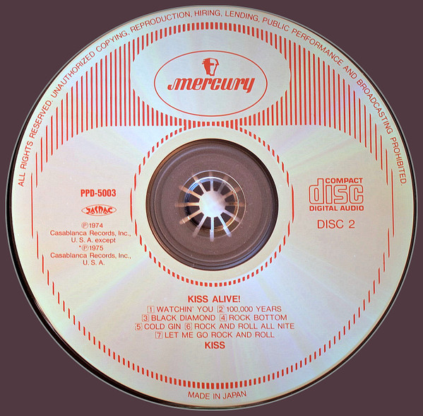 Kiss - Alive! | Mercury (PPD-5002~3) - 4