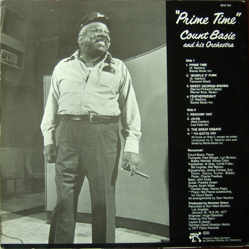 Count Basie Orchestra - Prime Time | Pablo Records (2310 797) - 2