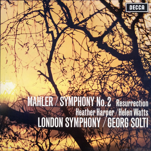 Gustav Mahler / London Symphony Orchestra / Georg Solti , Heather Harper , Helen Watts - Symphony No.2 Resurrection | Decca (SET 325-6) Gustav Mahler / London Symphony Orchestra / Georg Solti , Heather Harper , Helen Watts - Symphony No.2 Resurrection | Decca (SET 325-6)