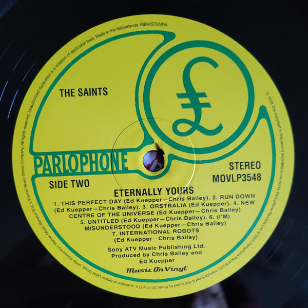 The Saints - Eternally Yours | Music On Vinyl (MOVLP3548) - 4 The Saints - Eternally Yours | Music On Vinyl (MOVLP3548) - 4